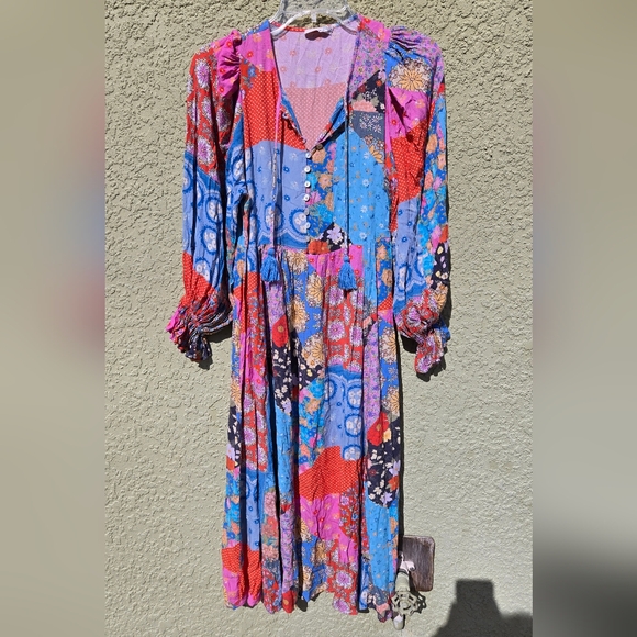 Spell Cha Cha Bohemian Midi Dress - Picture 2 of 7